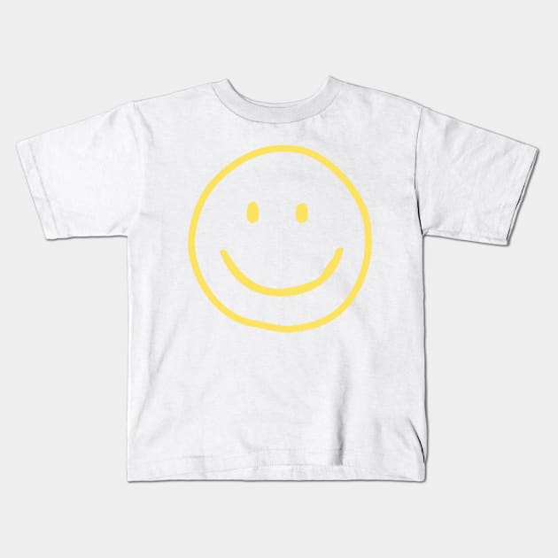 Smiley Face Kids T-Shirt by That Cheeky Tee